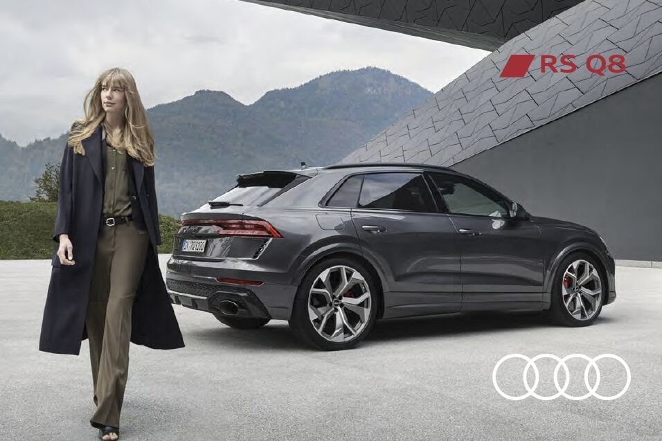 Audi RS Q8 Verkaufsunterlagen Katalog Preisliste